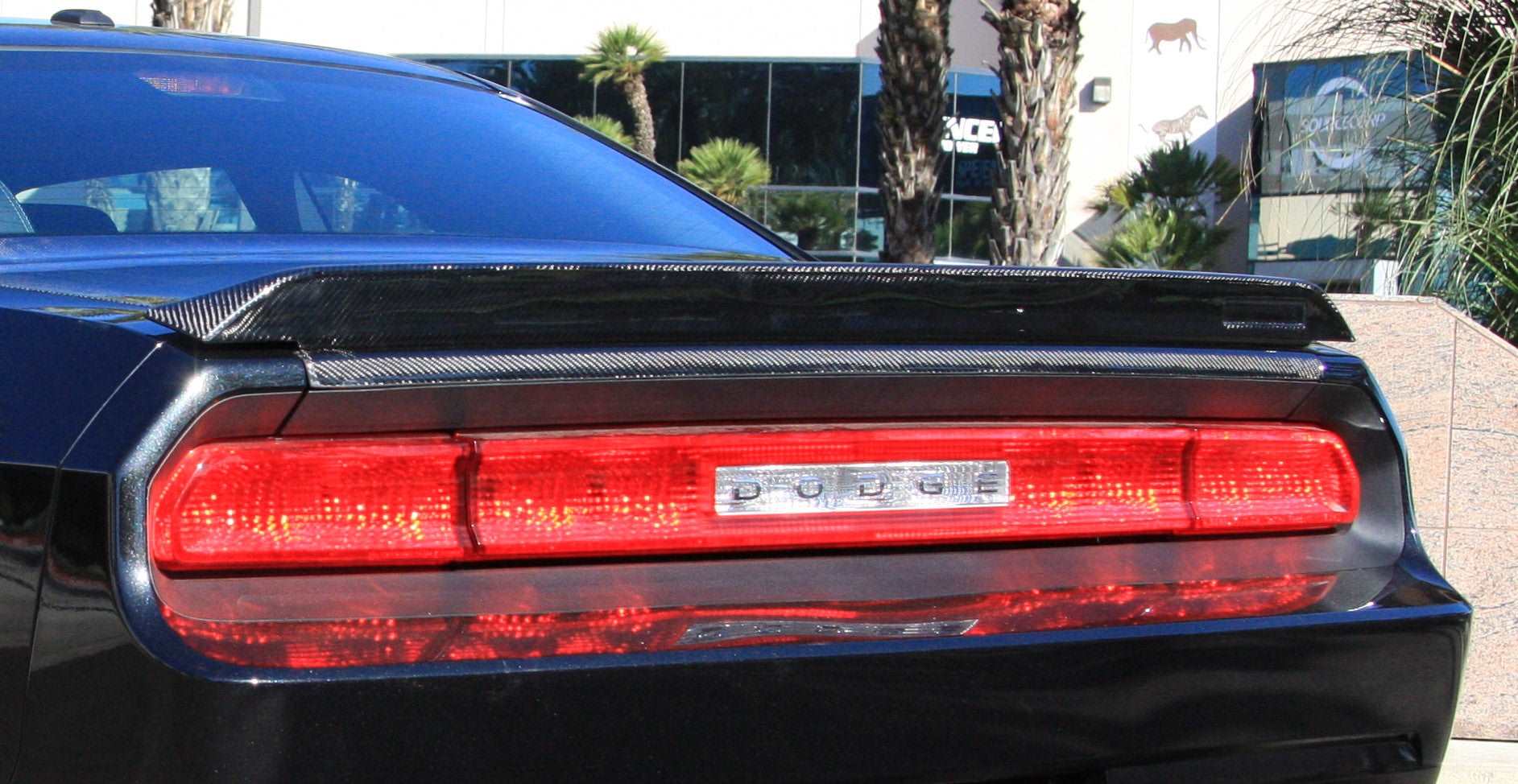2008 - 2014 Challenger SRT Carbon Fiber Rear Spoiler