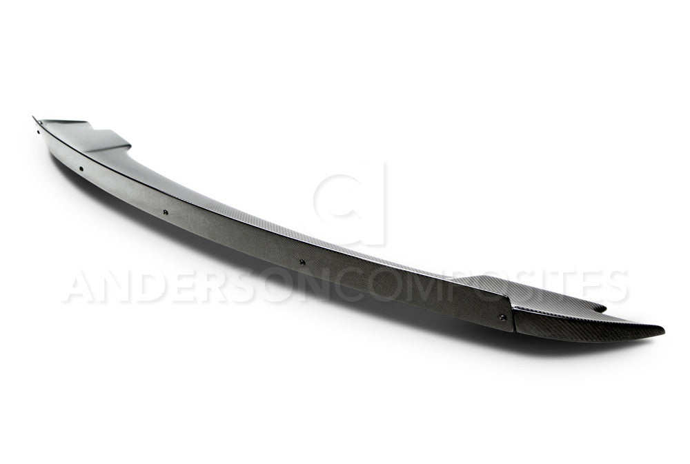 2015 - 2023 Mustang Carbon Fiber Track Pack Style Spoiler with Adjustable Wicker Bill