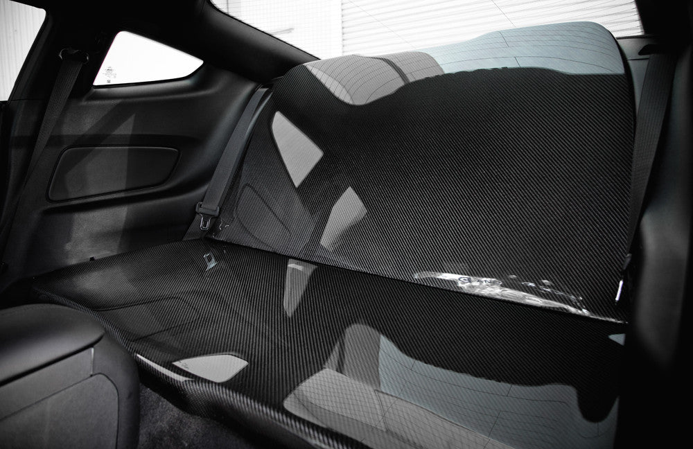 2015 - 2023 Mustang Carbon Fiber Rear Seat Delete