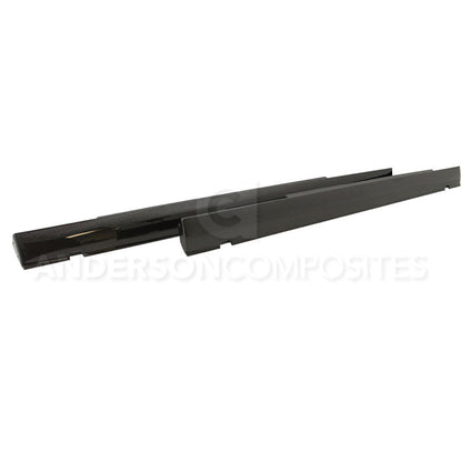 2008 - 2014 Dodge Challenger Carbon Fiber Side Rocker Panels (Pair)