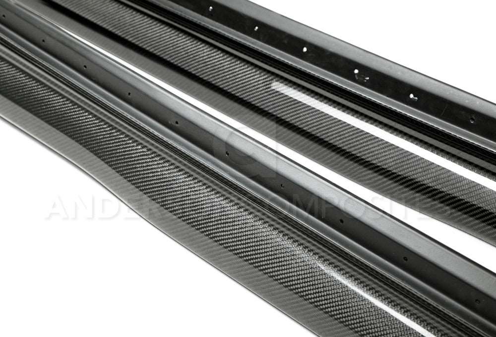 2014 - 2015 Camaro Z28 Carbon Fiber Side Skirts
