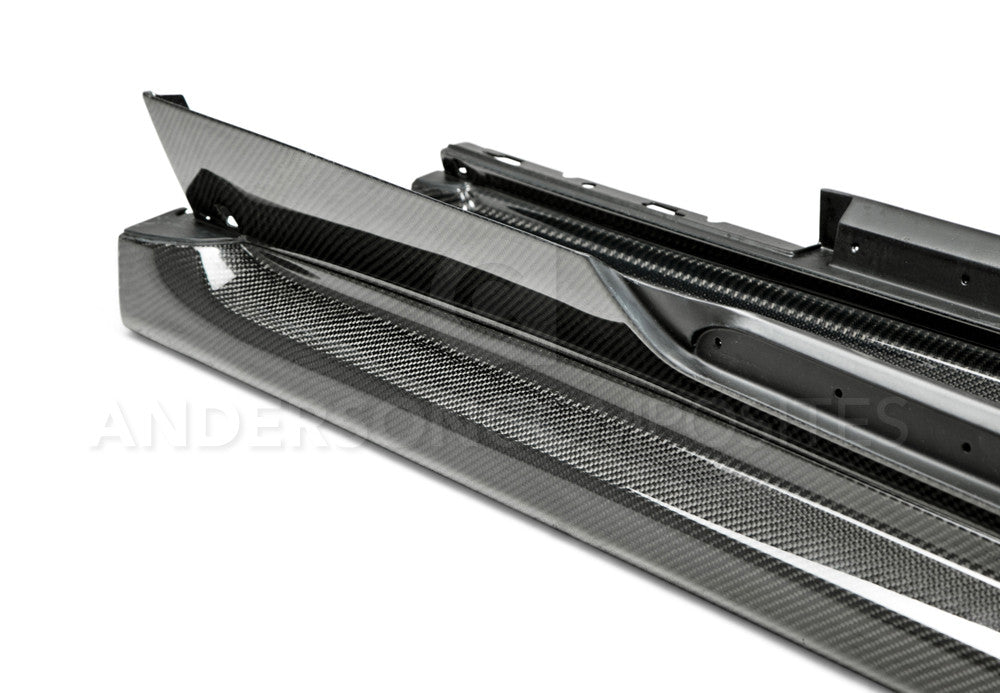 2014 - 2015 Camaro Z28 Carbon Fiber Side Skirts