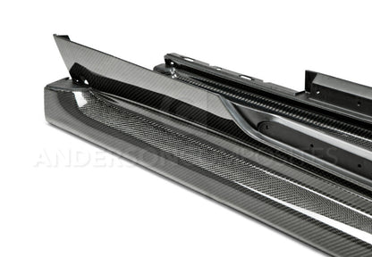 2014 - 2015 Camaro Z28 Carbon Fiber Side Skirts