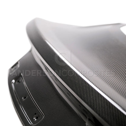 2015 - 2023 Mustang Double-Sided Carbon Fiber Type-OE Decklid