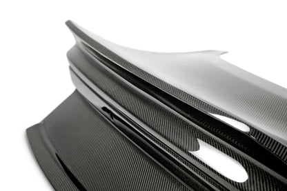 2015 - 2023 Mustang Double-Sided Carbon Fiber Type-ST Decklid with Integrated Spoiler