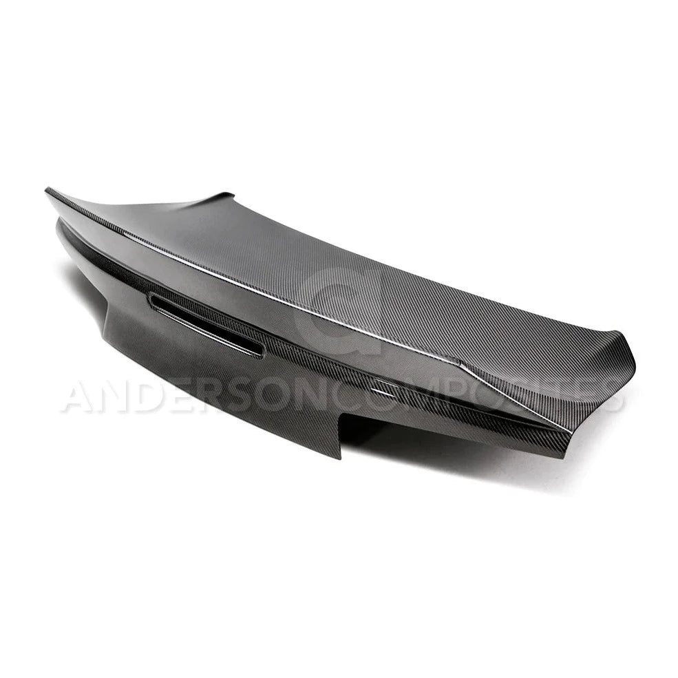 2016 - 2024 CAMARO CARBON FIBER DOUBLE SIDED DECKLID WITH INTEGRATED SPOILER