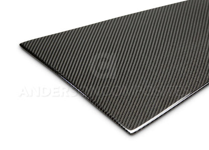 2015 - 2023 Mustang Carbon Fiber Type-Flat Side Window Louvers (Pair)