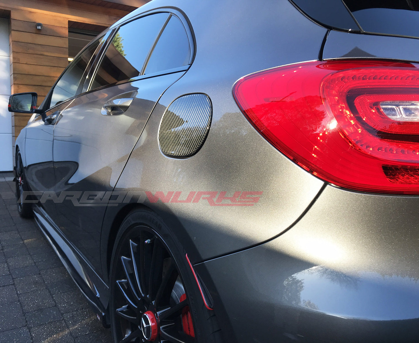 MERCEDES A-CLASS CARBON FIBRE FUEL FLAP