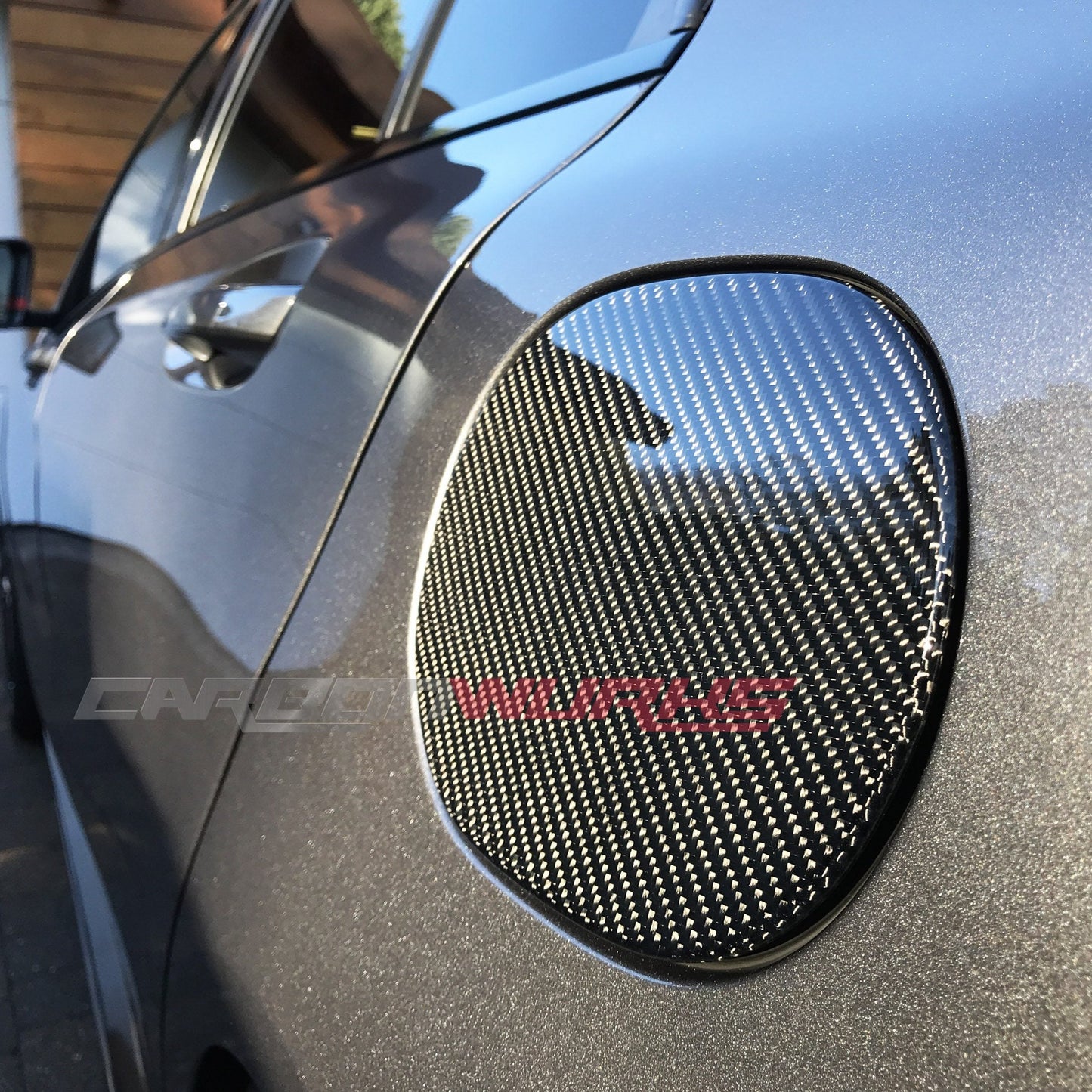 MERCEDES A-CLASS CARBON FIBRE FUEL FLAP