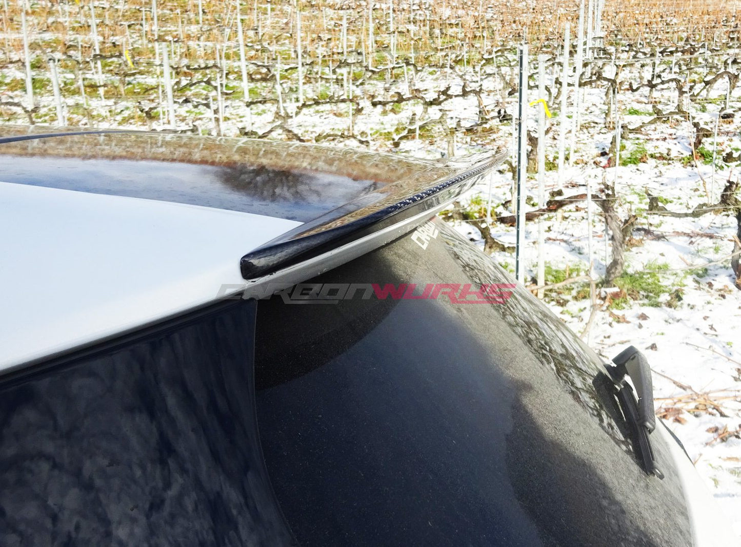 MERCEDES A CLASS CARBON FIBRE REAR SPOILER LIP