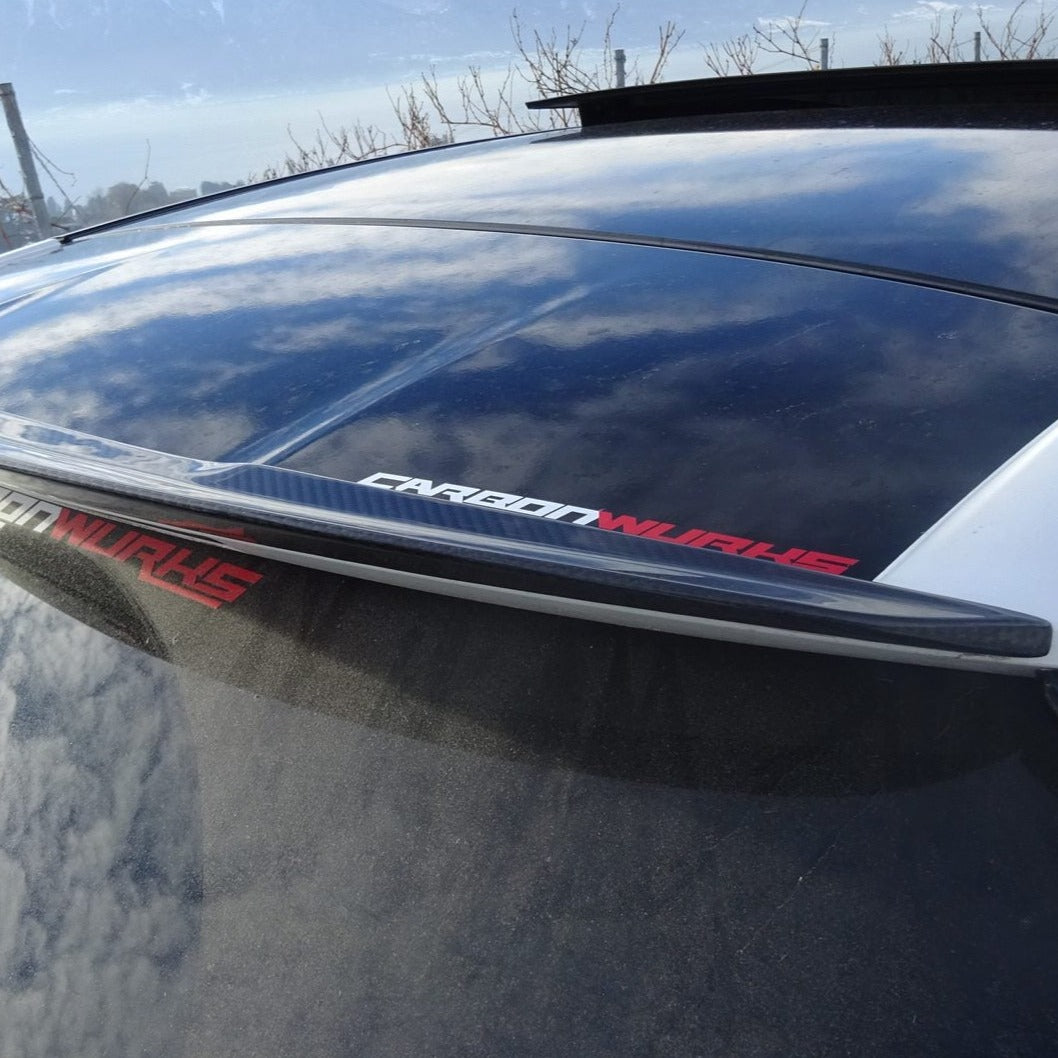 MERCEDES A CLASS CARBON FIBRE REAR SPOILER LIP