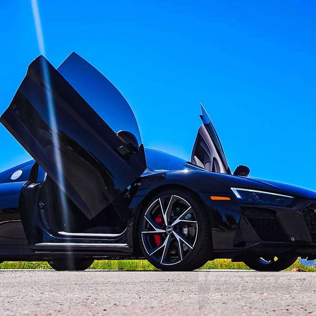 Lambo R8 Audi R8 Gen 2 Vertical Doors Kit | Gen 2 R8 Lambo Door Kit – AUTOBUNCH®