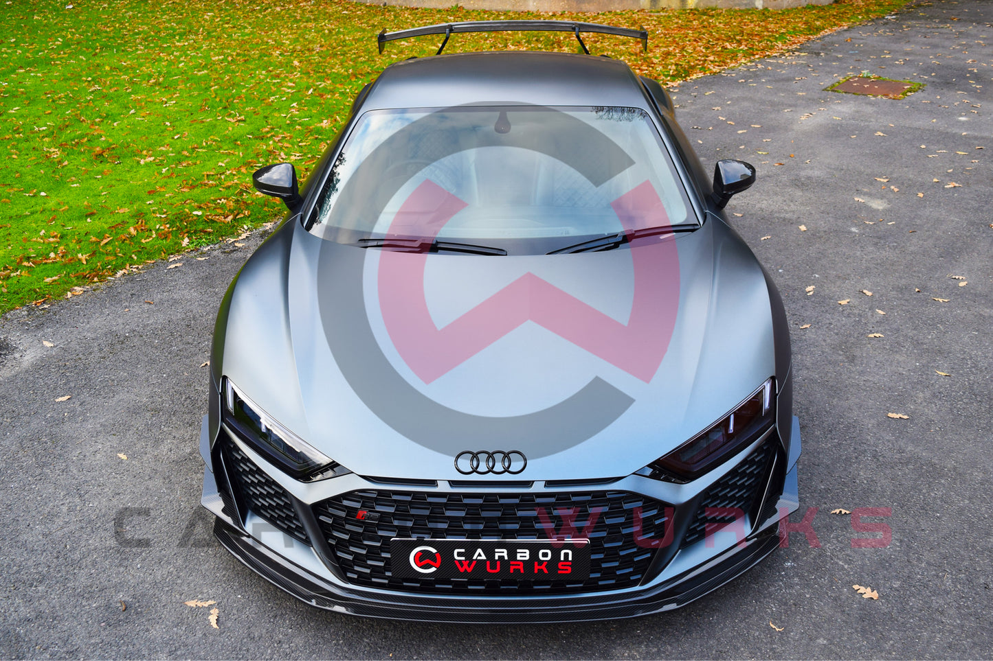 Audi R8 4S Facelift GT Carbon Fibre Front Canards