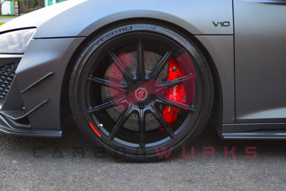 Audi R8 4S Facelift GT Carbon Fibre Front Canards