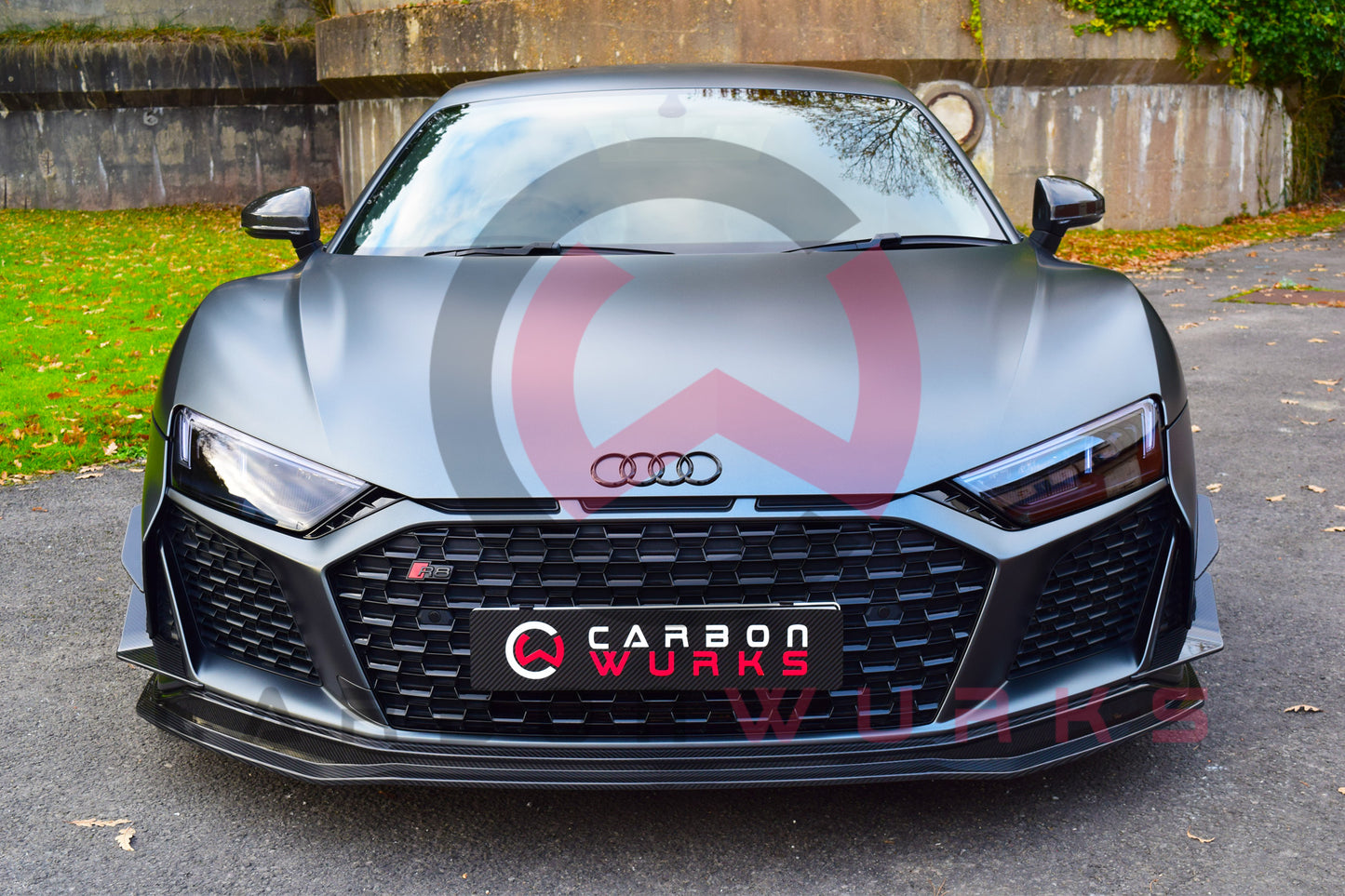 Audi R8 4S Facelift GT Carbon Fibre Front Canards