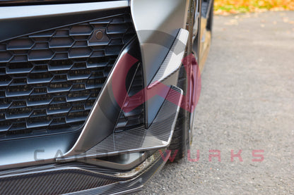 Audi R8 4S Facelift GT Carbon Fibre Front Canards
