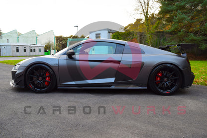Audi R8 4S Facelift GT Carbon Fibre Rear Canards