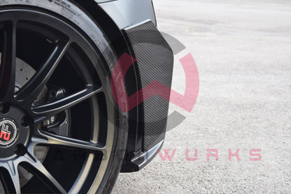 Audi R8 4S Facelift GT Carbon Fibre Rear Canards