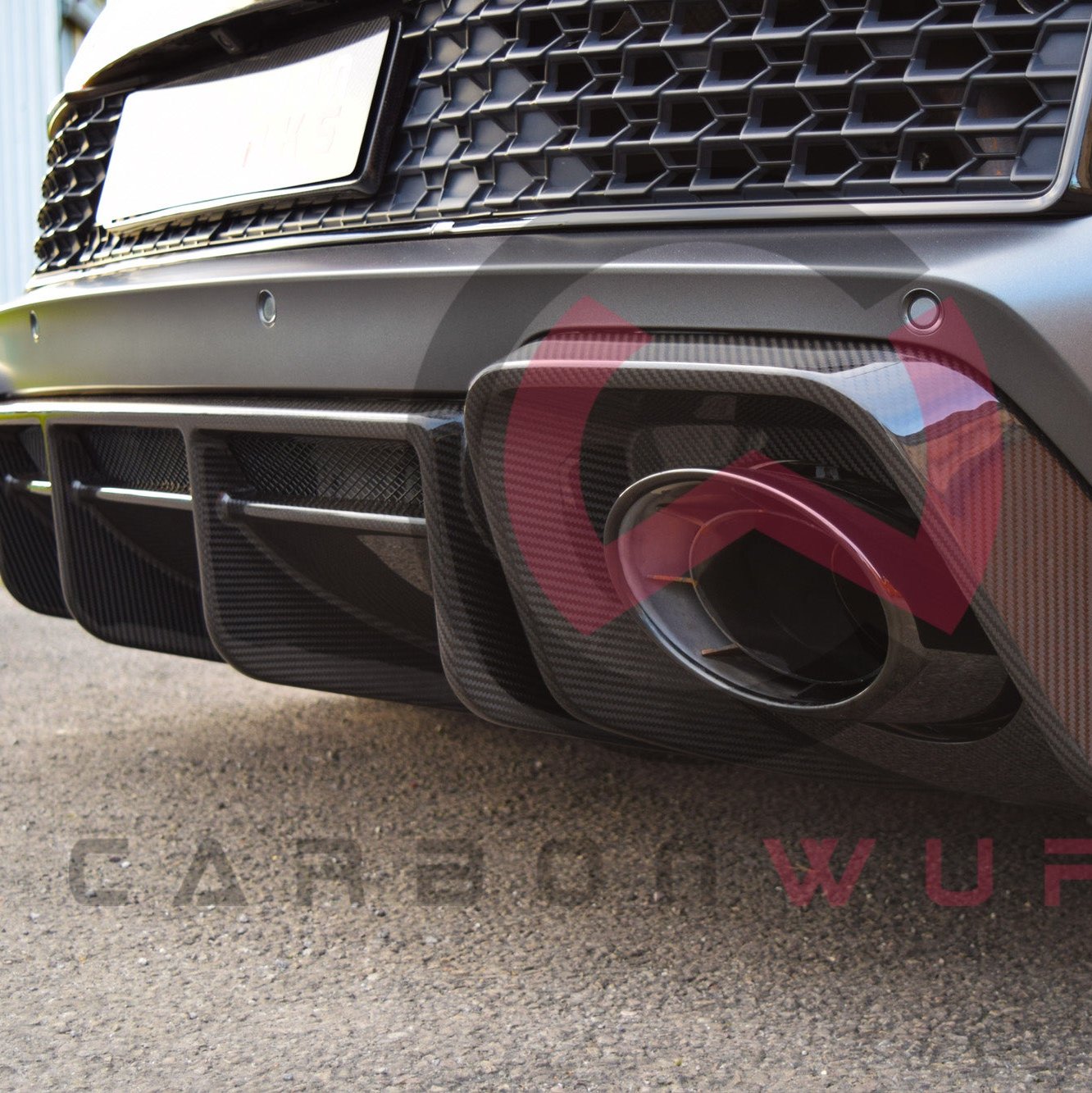 Audi R8 4S Facelift GT Carbon Fibre Rear Diffuser – AUTOBUNCH®
