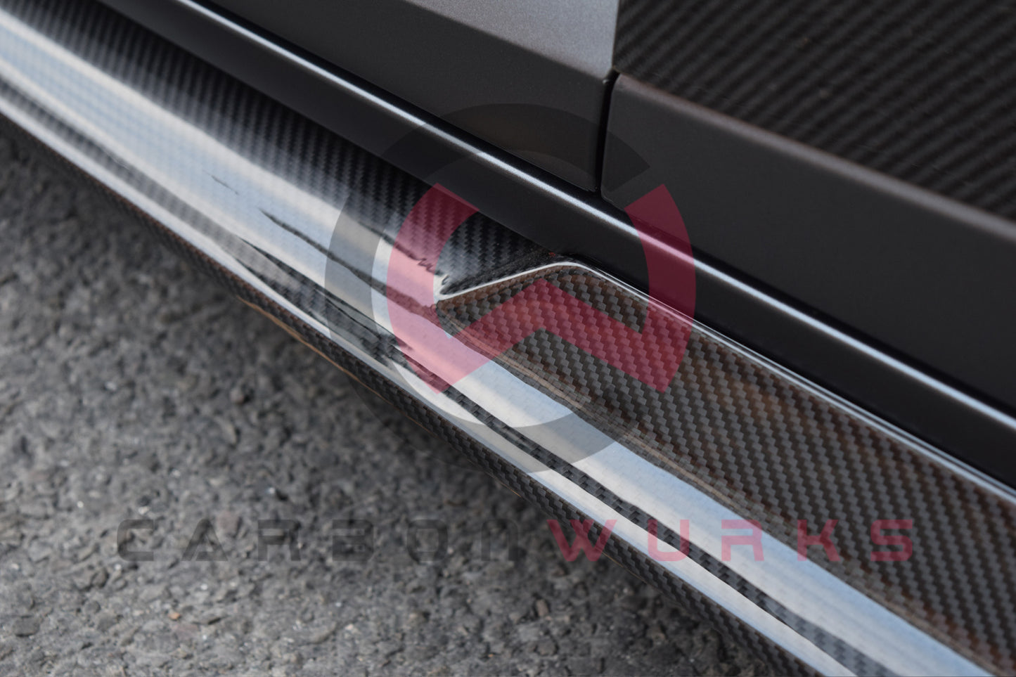 Audi R8 4S Facelift GT Carbon Fibre Side Skirts
