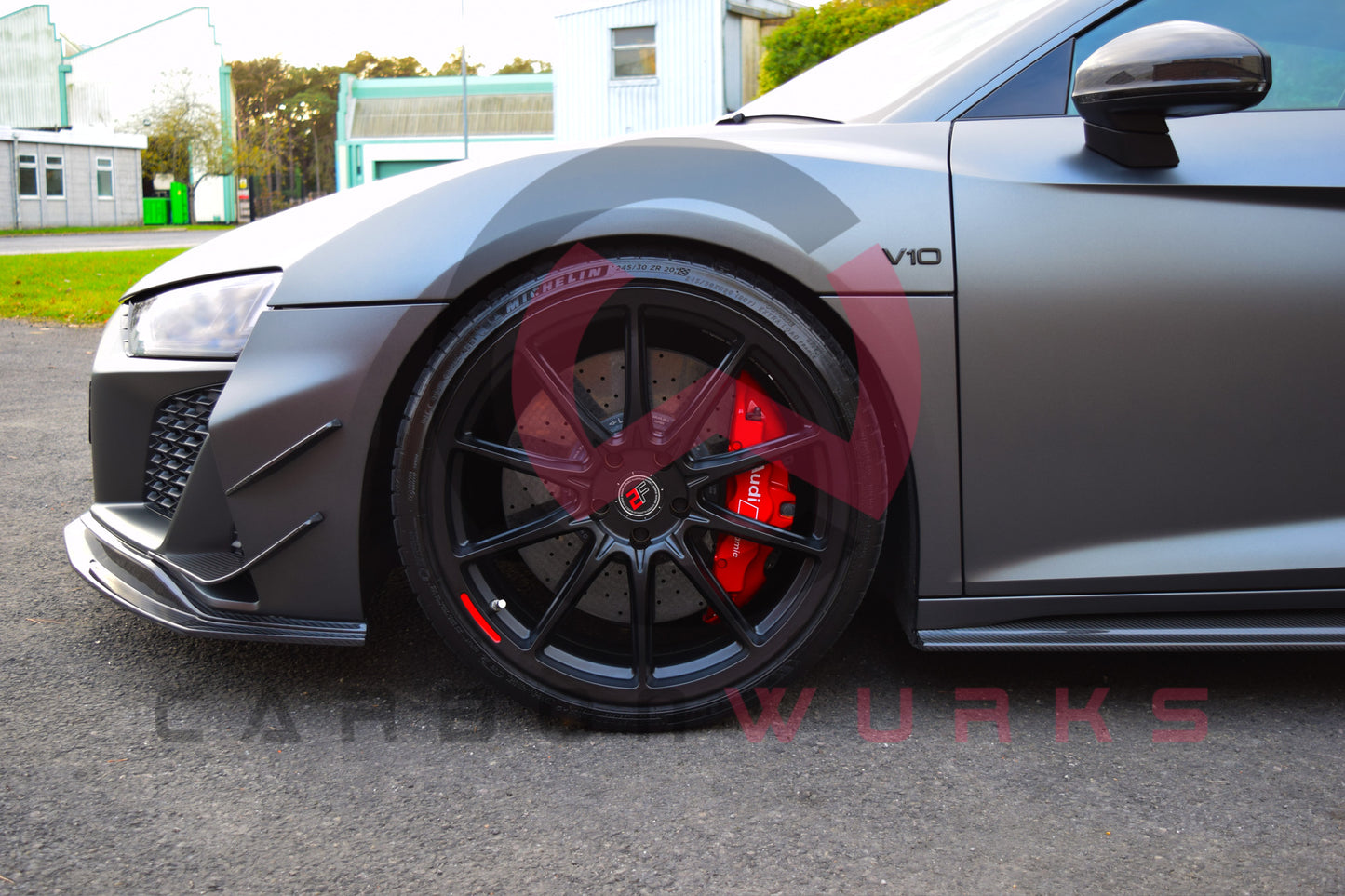 Audi R8 4S Facelift GT Carbon Fibre Side Skirts