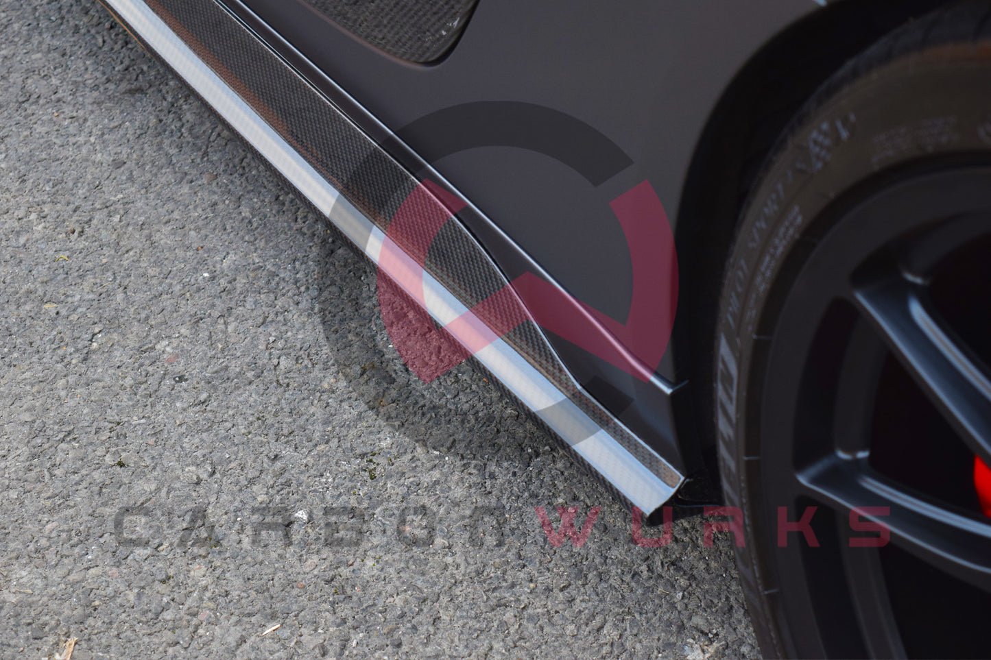 Audi R8 4S Facelift GT Carbon Fibre Side Skirts