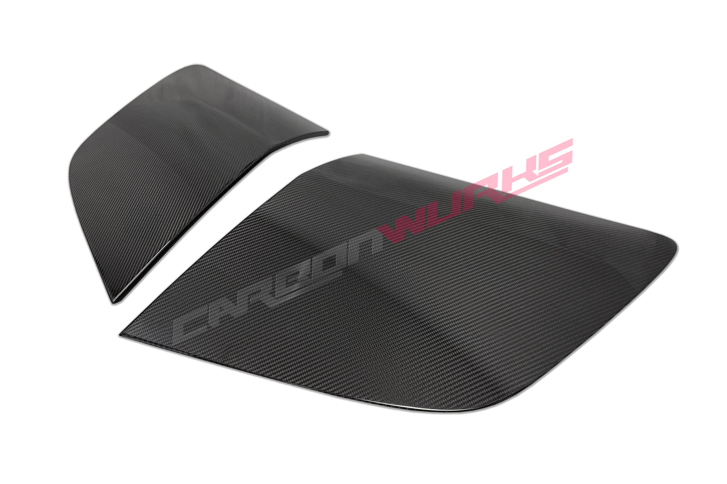 Audi R8 Gen 2 (4S) Carbon Fibre Side Blades (Fits 2016-2024)