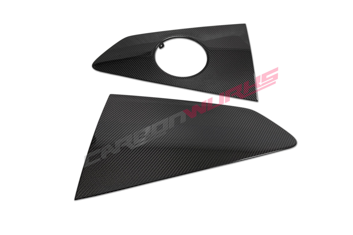 Audi R8 Gen 2 (4S) Carbon Fibre Side Blades (Fits 2016-2024)