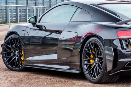 Audi R8 Gen 2 (4S) Carbon Fibre Side Blades (Fits 2016-2024)