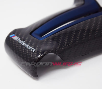 BMW M PERFORMANCE CARBON FIBRE STEERING WHEEL TRIM