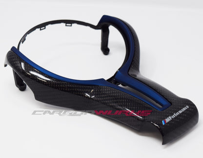 BMW M PERFORMANCE CARBON FIBRE STEERING WHEEL TRIM