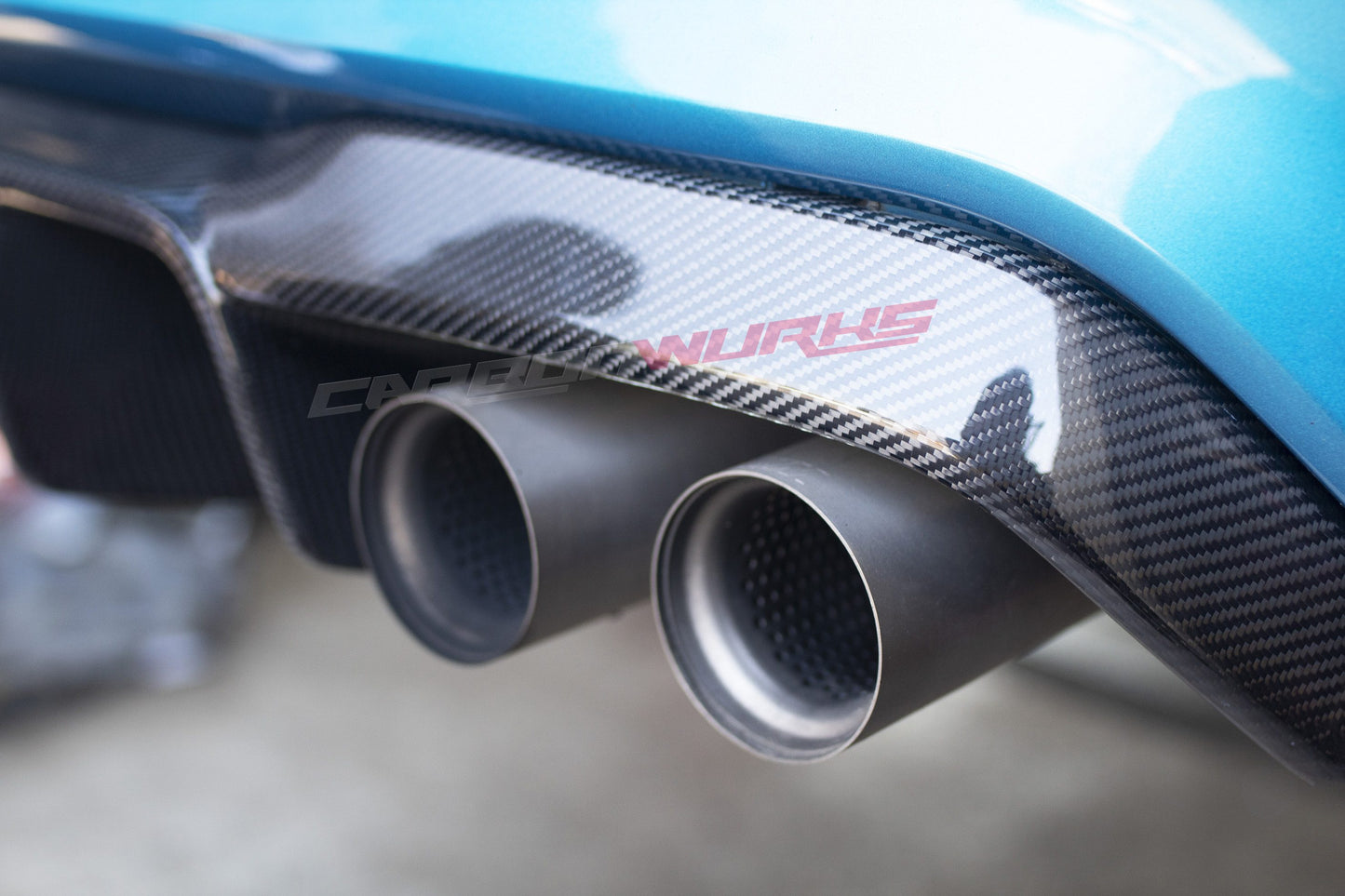 BMW M2 DTM CARBON FIBRE DIFFUSER