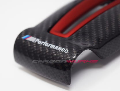 BMW M PERFORMANCE CARBON FIBRE STEERING WHEEL TRIM