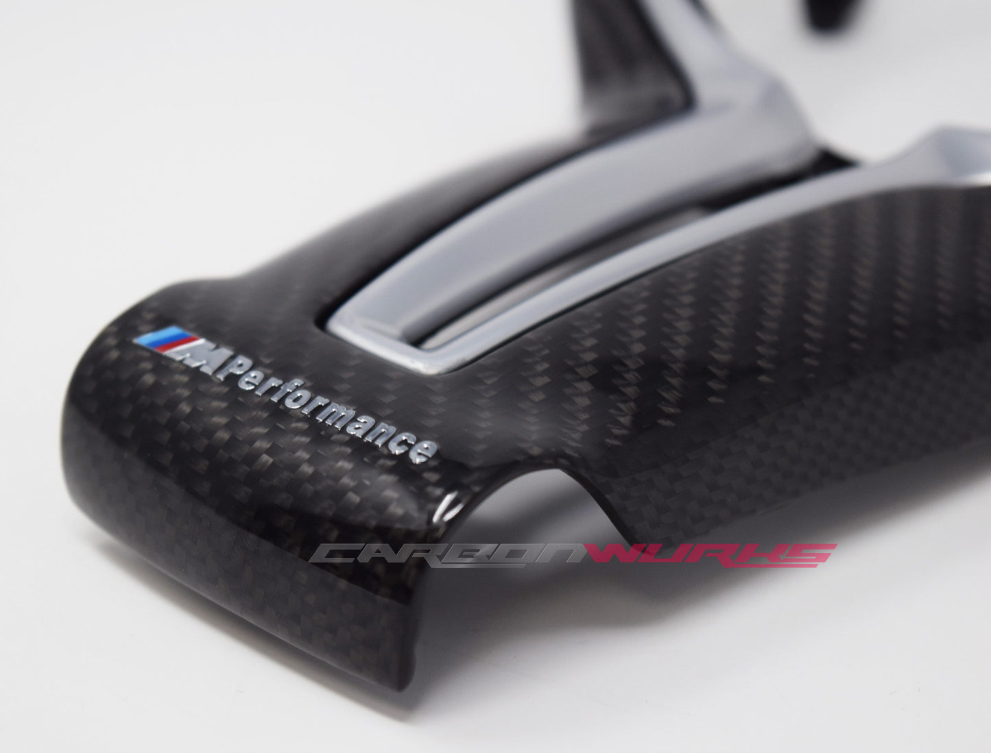 BMW M PERFORMANCE CARBON FIBRE STEERING WHEEL TRIM