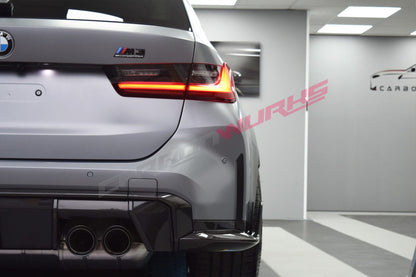 BMW M3 (G80 / G81) M4 (G82 & G83) CARBON FIBRE REAR DIFFUSER SURROUND