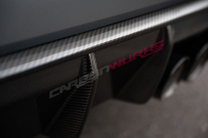 BMW M3 (G80 / G81) M4 (G82 & G83) CARBON FIBRE REAR DIFFUSER SURROUND