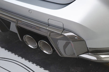 BMW M3 (G80 / G81) M4 (G82 & G83) CARBON FIBRE REAR DIFFUSER SURROUND