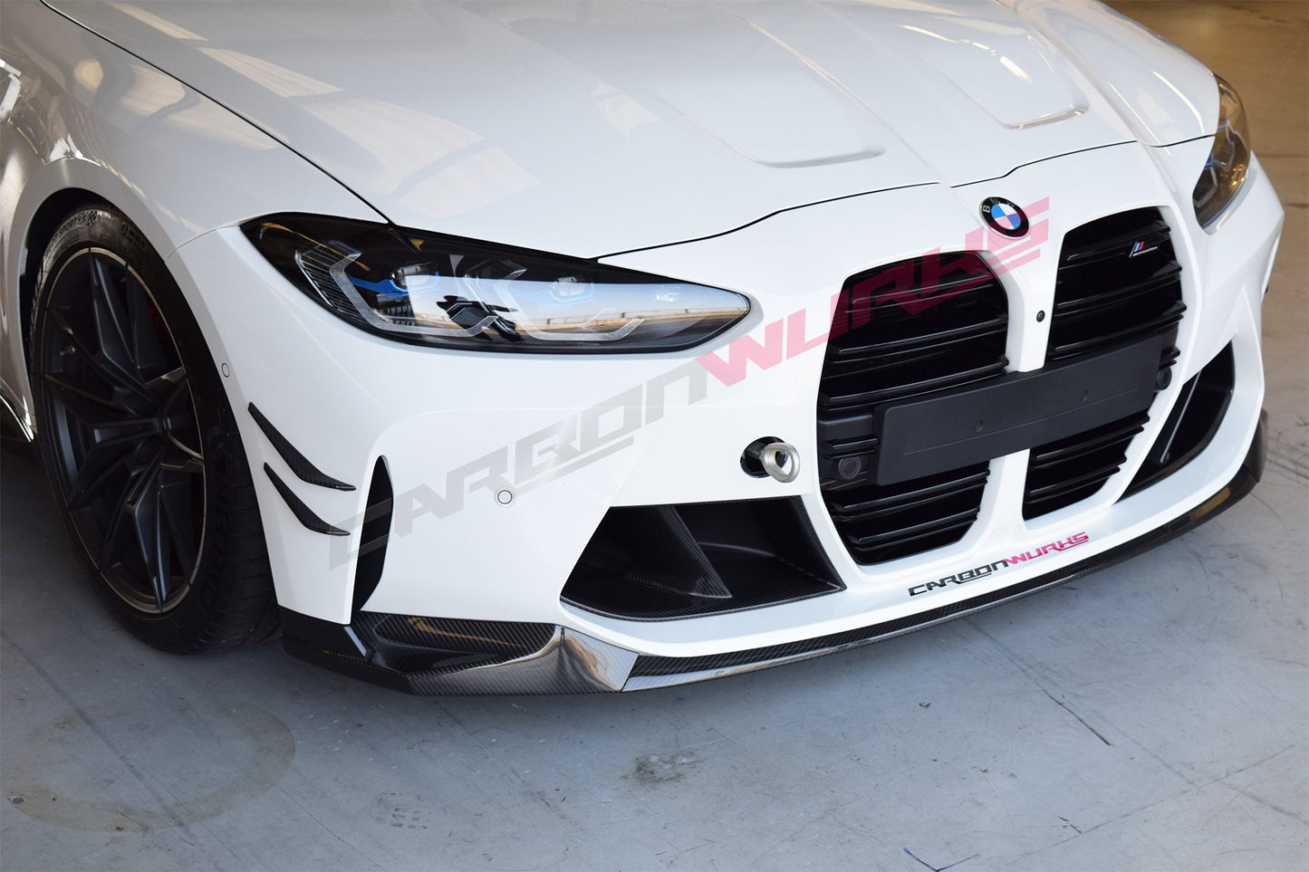 BMW M3 (G80 / G81) M4 (G82 & G83) M-PERFORMANCE CARBON FIBRE FRONT SPLITTER