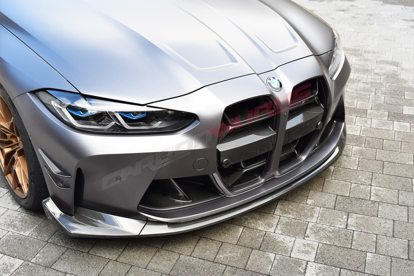 BMW M3 (G80 / G81) M4 (G82 & G83) CSL-STYLE CARBON FIBRE FRONT SPLITTER