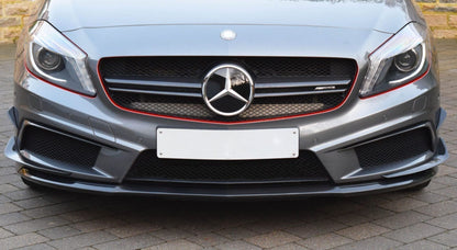 MERCEDES A45 AMG CARBON FIBRE FRONT SPOILER