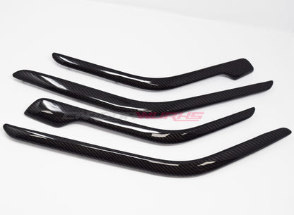 MERCEDES BENZ A-CLASS / CLA / GLA CARBON FIBRE DOOR CARD TRIMS