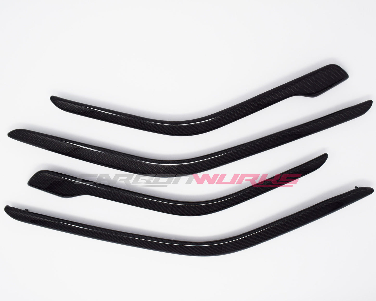 MERCEDES BENZ A-CLASS / CLA / GLA CARBON FIBRE DOOR CARD TRIMS