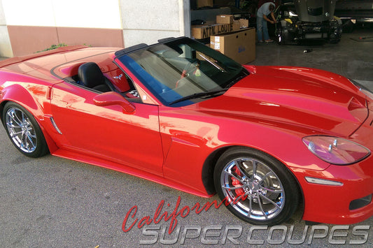 CSC ZLR super wide rear quarters for Corvette C6 Convertible – view 2