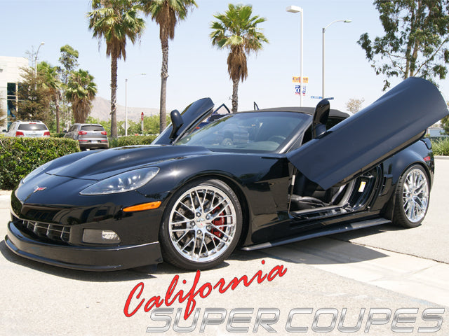 CSC ZLR super wide rear quarters for Corvette C6 Convertible – view 3