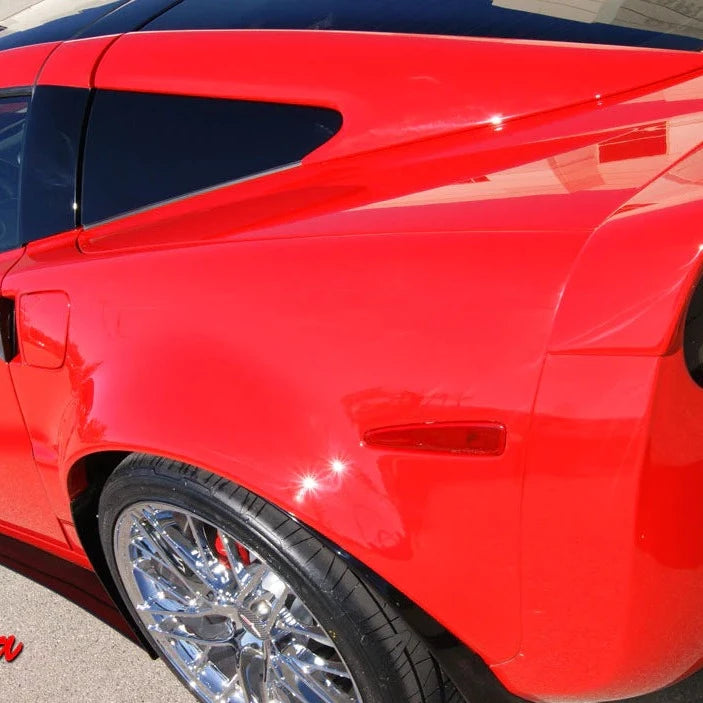 Chevrolet Corvette C6 Coupe Rear Quarters ZLR Wide ZR1-Style