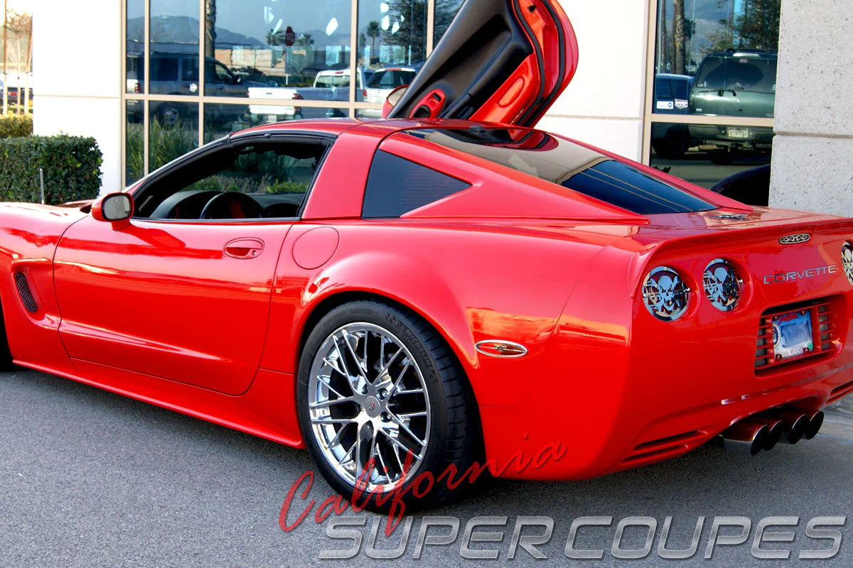 Chevrolet Corvette C5 Window Rails