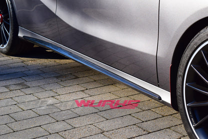 MERCEDES BENZ A45 / CLA45 CLASS CARBON FIBRE SIDE SKIRT INSERT