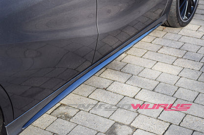 MERCEDES BENZ A45 / CLA45 CLASS CARBON FIBRE SIDE SKIRT INSERT