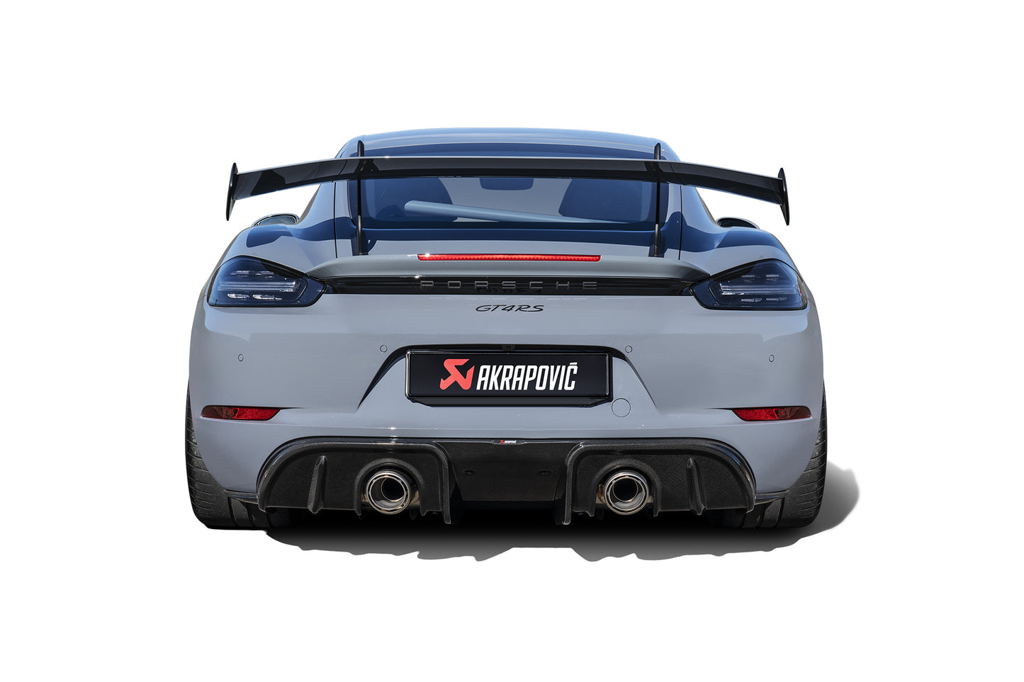 Akrapovic Porsche 718 Cayman GT4 RS & Spyder RS Akrapovic Exhaust System Carbonwurks Poole Bournemouth Dorset