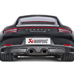 Akrapovic titanium Evolution exhaust for Porsche 911 Carrera 991.2